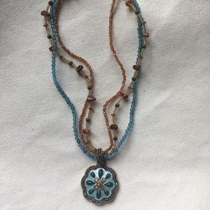 Handmade beaded necklace